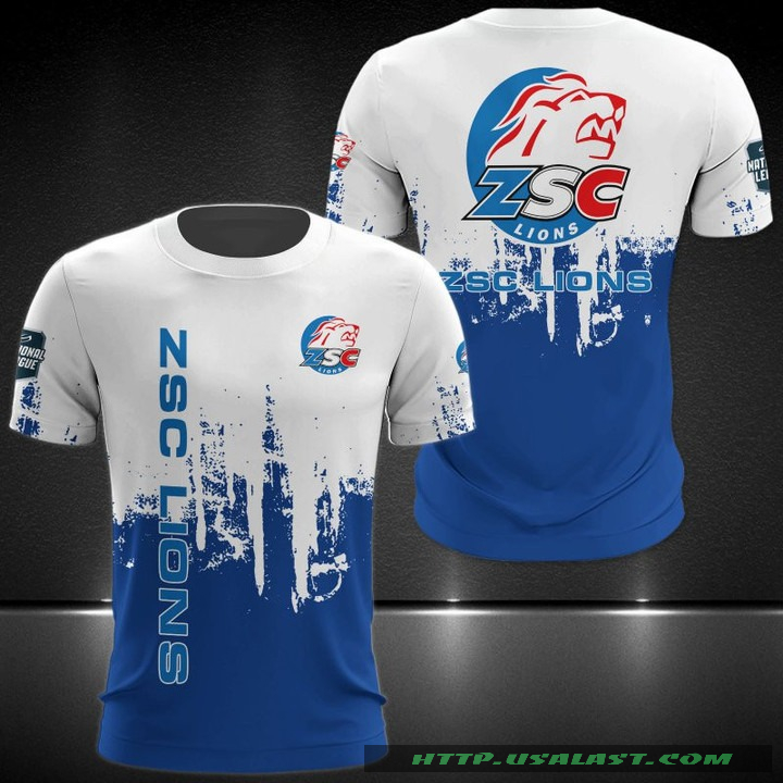 ZSC Lions National League 3D Hoodie T-Shirt – Hothot