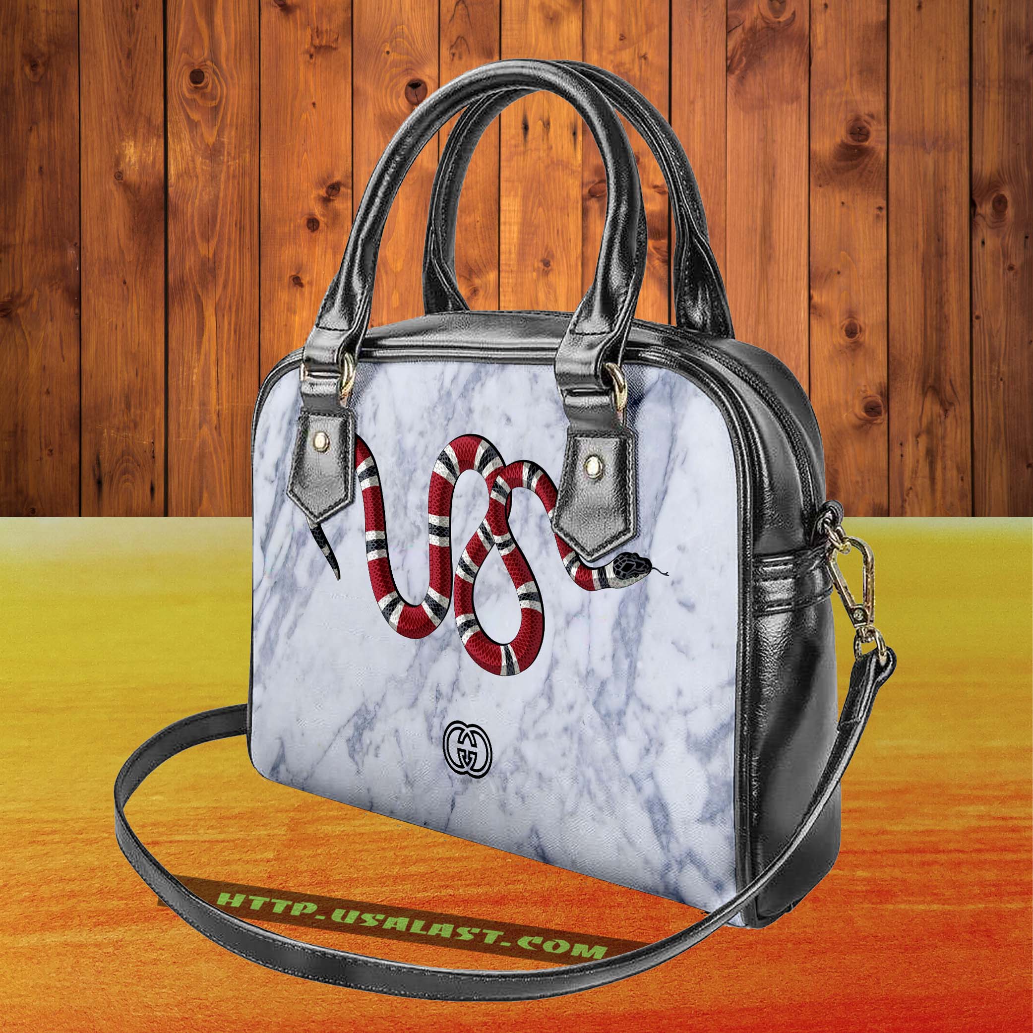 Gucci Snake Luxury Brand Shoulder Handbag V54 – Hothot