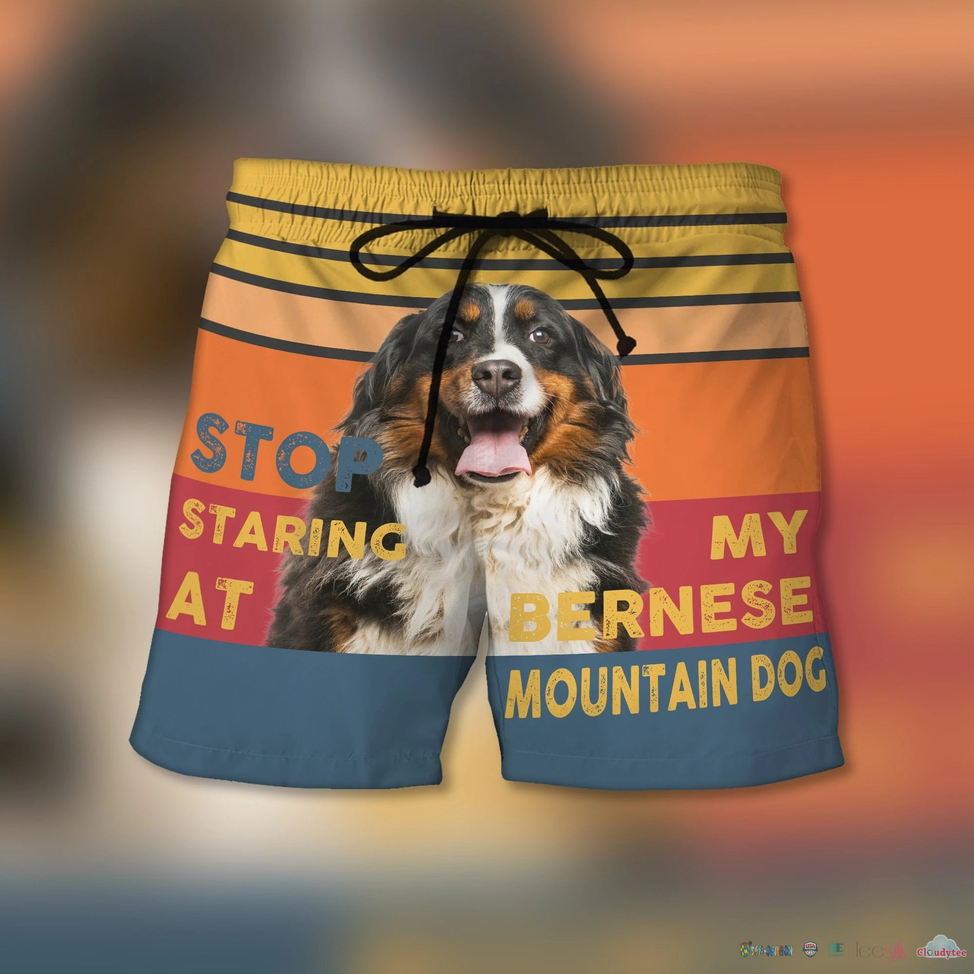 K92086Bi-T300322-027xxxStop-Staring-At-My-Bernese-Mountain-Dog-Beach-Shorts.jpg