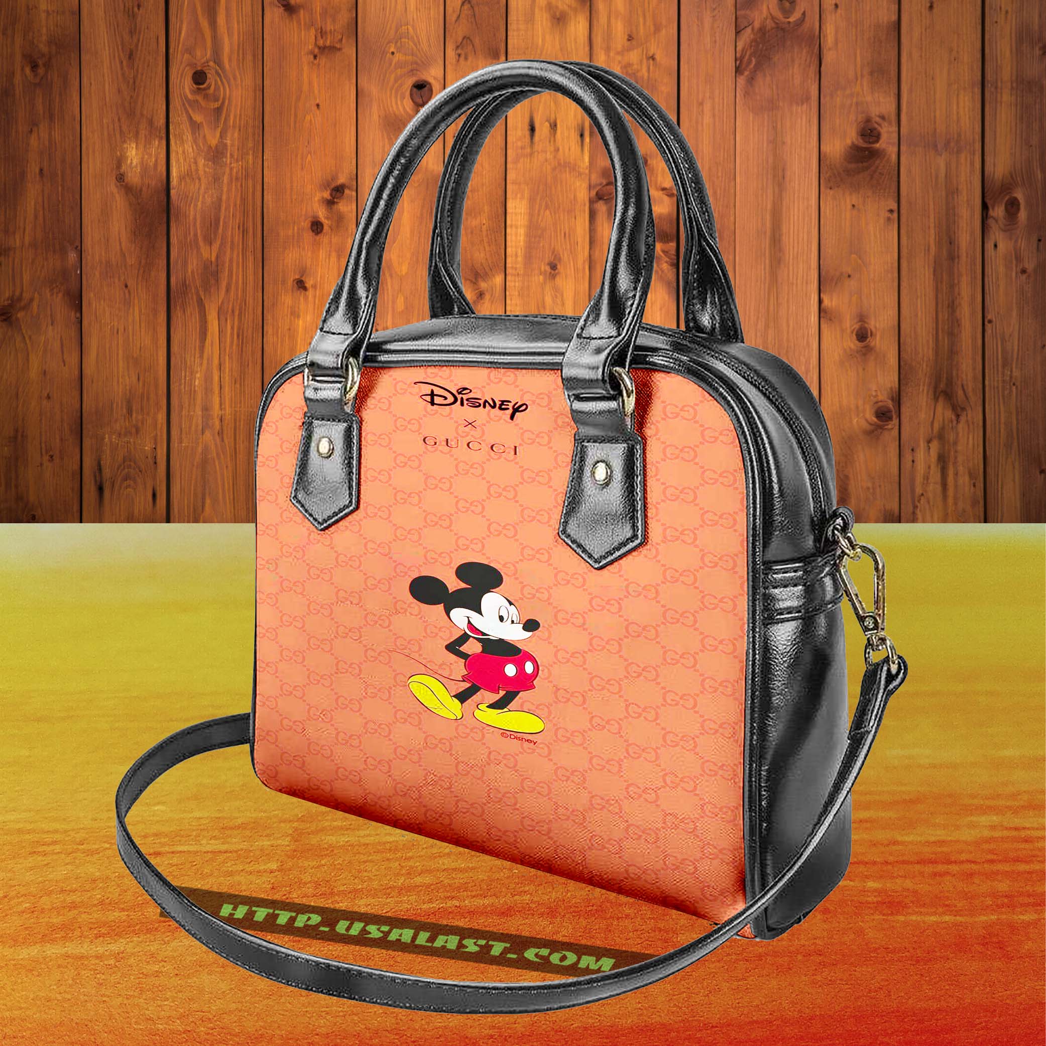 Gucci And Disney Shoulder Handbag V67 – Hothot