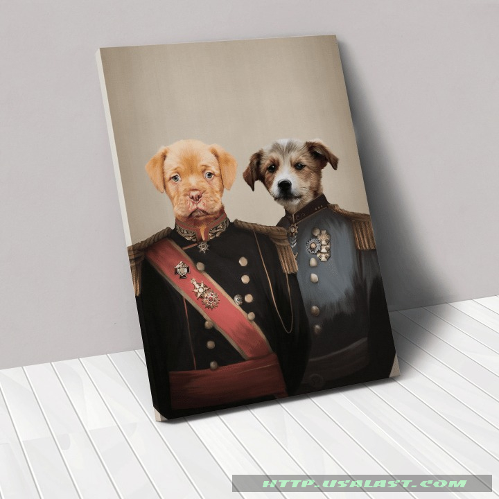 The War Heroes Custom Pets Image Poster Canvas Print – Hothot