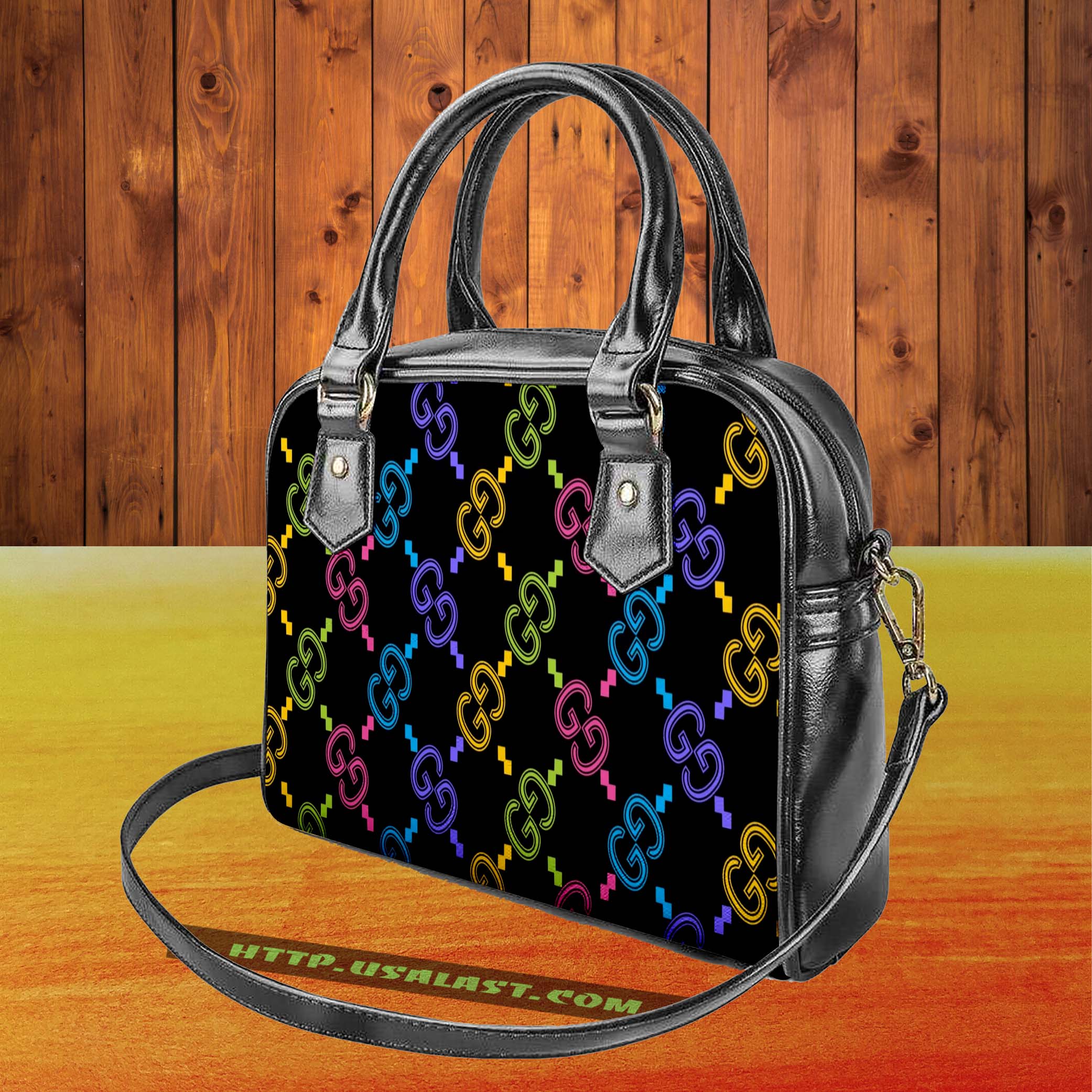 Gucci Logo Luxury Brand Shoulder Handbag V78 – Hothot