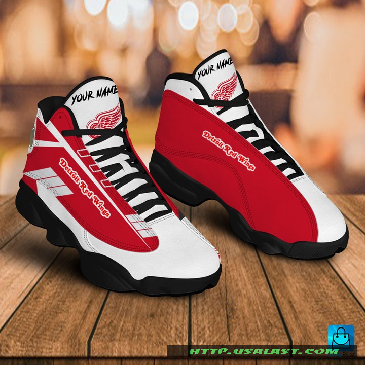Personalised Detroit Red Wings Air Jordan 13 Shoes – Usalast