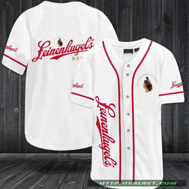 Leinenkugel’s Beer Baseball Jersey Shirt – Hothot