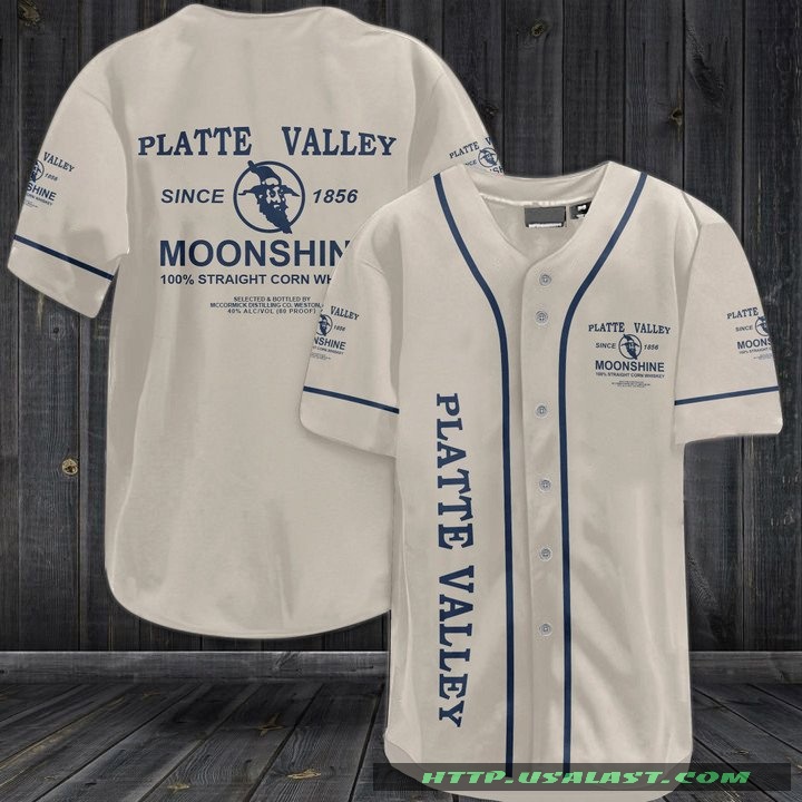 Platte Valley Whiskey Baseball Jersey – Hothot