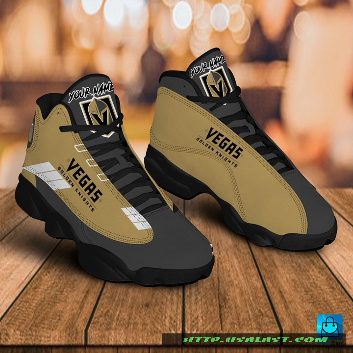 Personalised Vegas Golden Knights Air Jordan 13 Shoes – Usalast