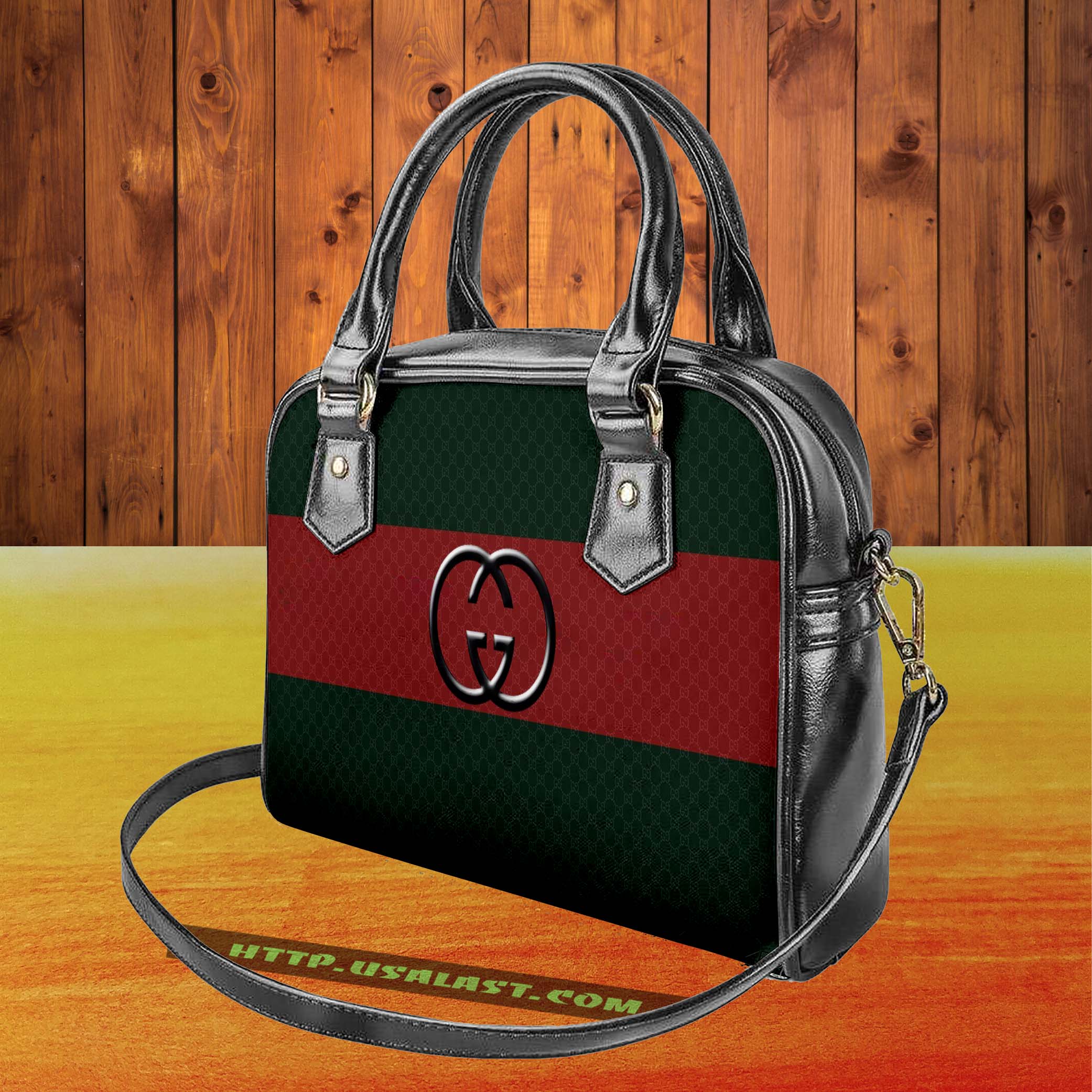 Gucci Logo Luxury Brand Shoulder Handbag V62 – Hothot