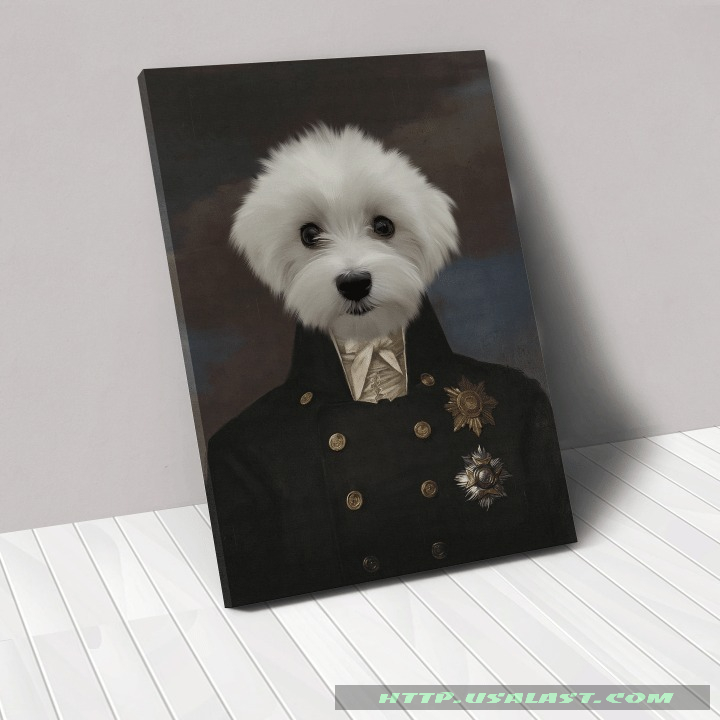 Custom Image Pet The Captain Poster And Canvas – Hothot