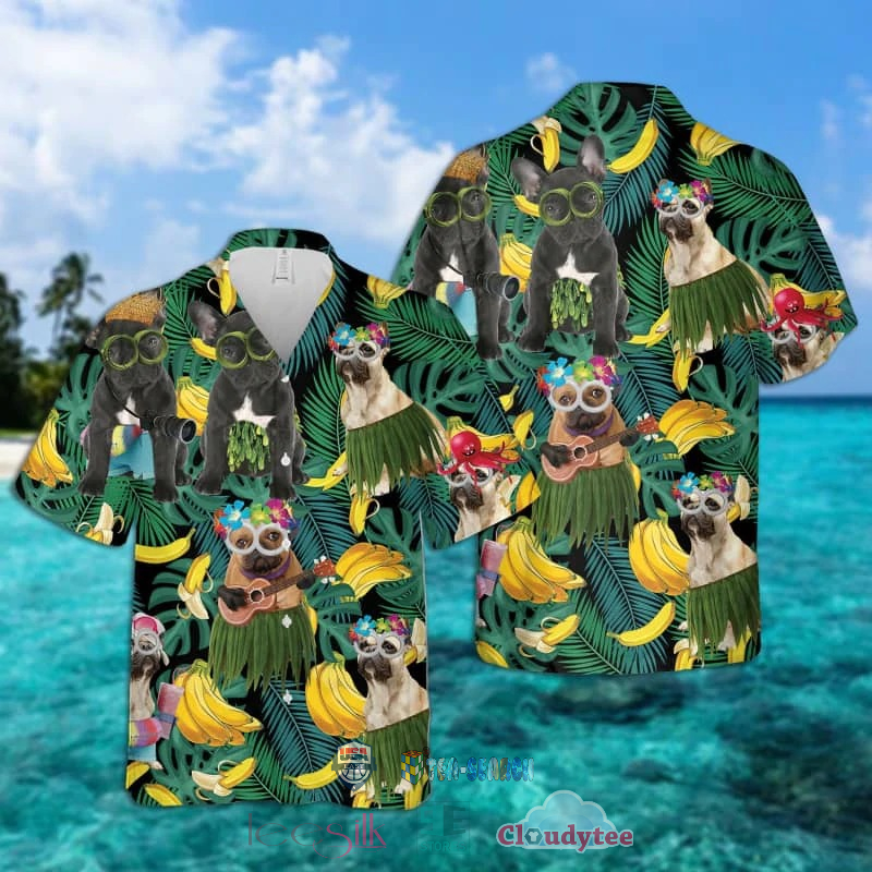 French Bulldog Banana Tropical Hawaiian Shirt – Hothot