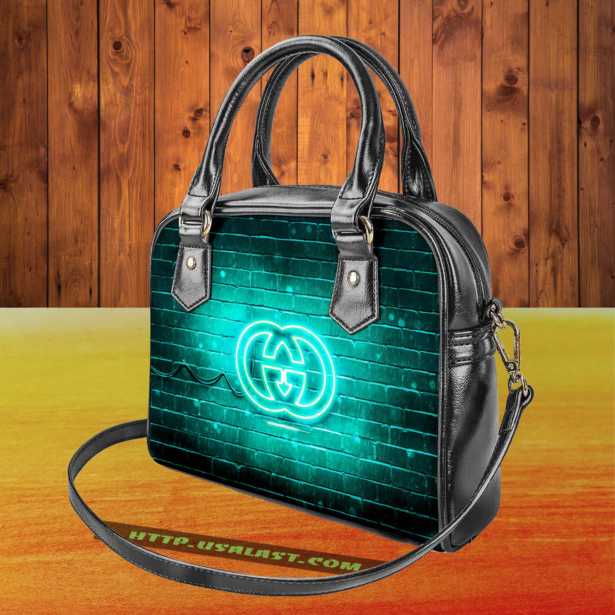 Gucci Brand Logo Shoulder Handbag V22 – Hothot