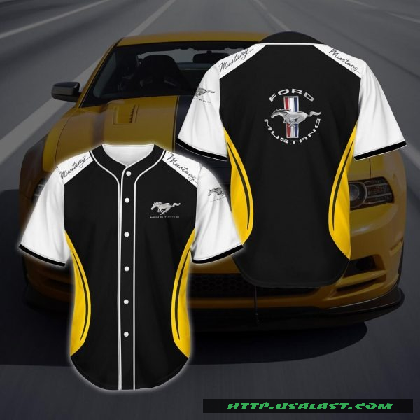 Ford Mustang Car Baseball Jersey Shirt – Hothot