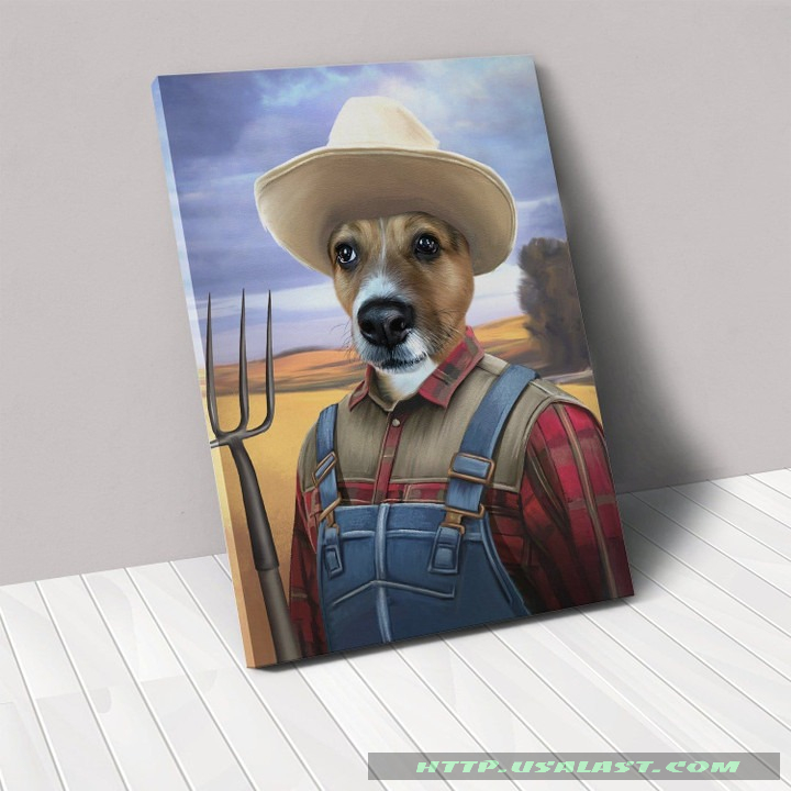 The Farmer Personalized Pet Poster Canvas – Hothot
