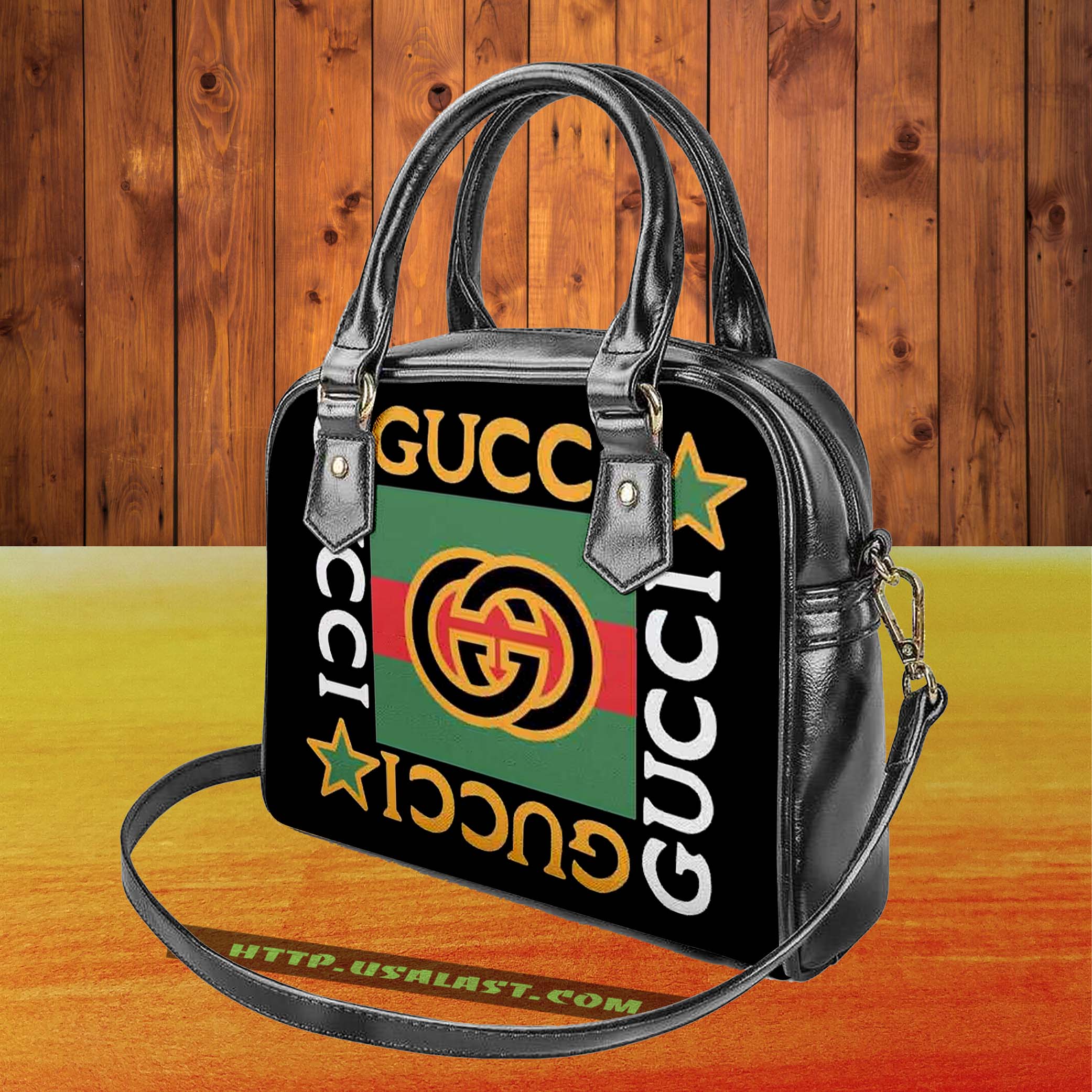 Gucci Logo Luxury Brand Shoulder Handbag V77 – Hothot