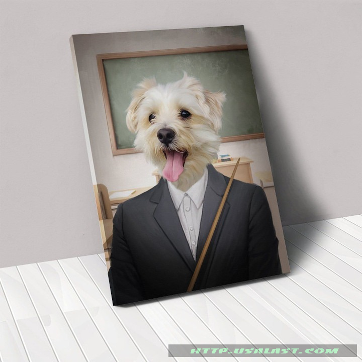 The Teacher Personalized Pet Poster Canvas – Hothot