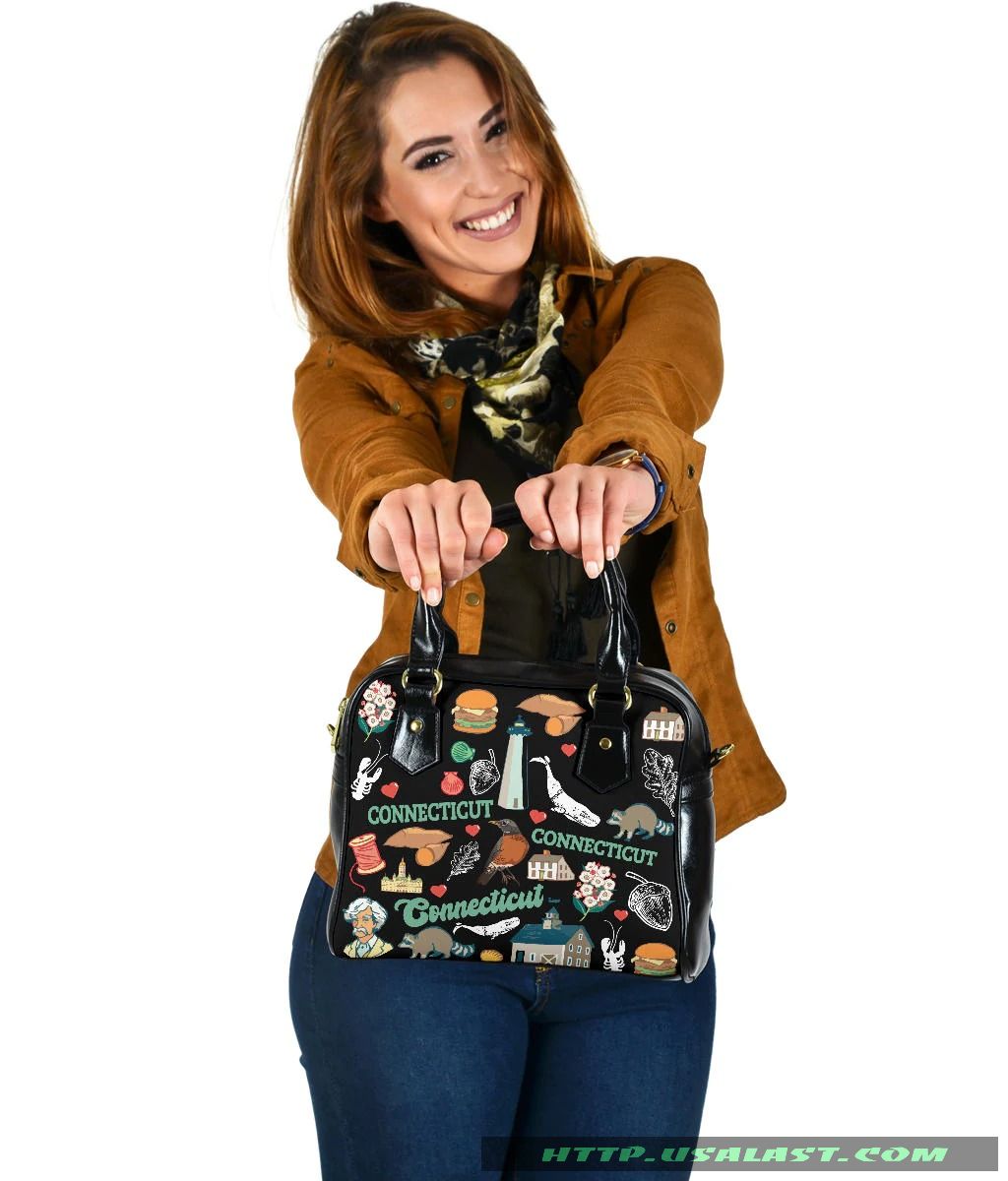Connecticut Symbol Shoulder Handbag – Hothot