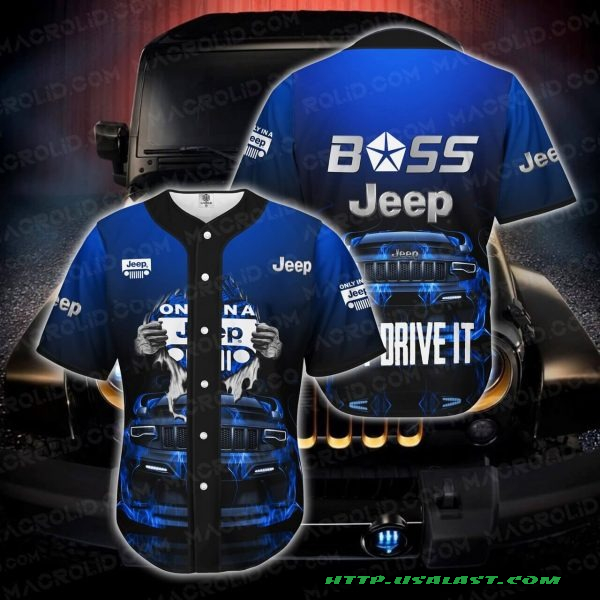 Jeep Boss Baseball Jersey Shirt – Hothot