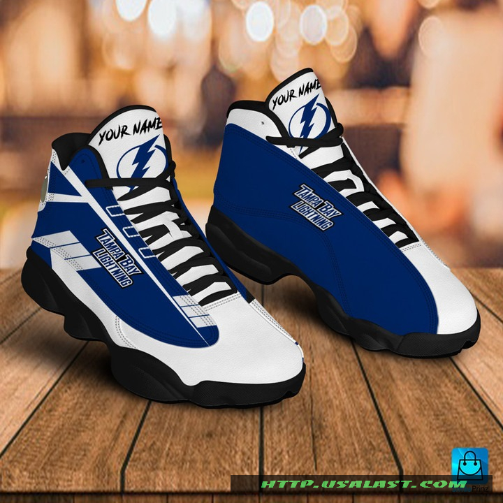 Personalised Tampa Bay Lightning Air Jordan 13 Shoes – Usalast