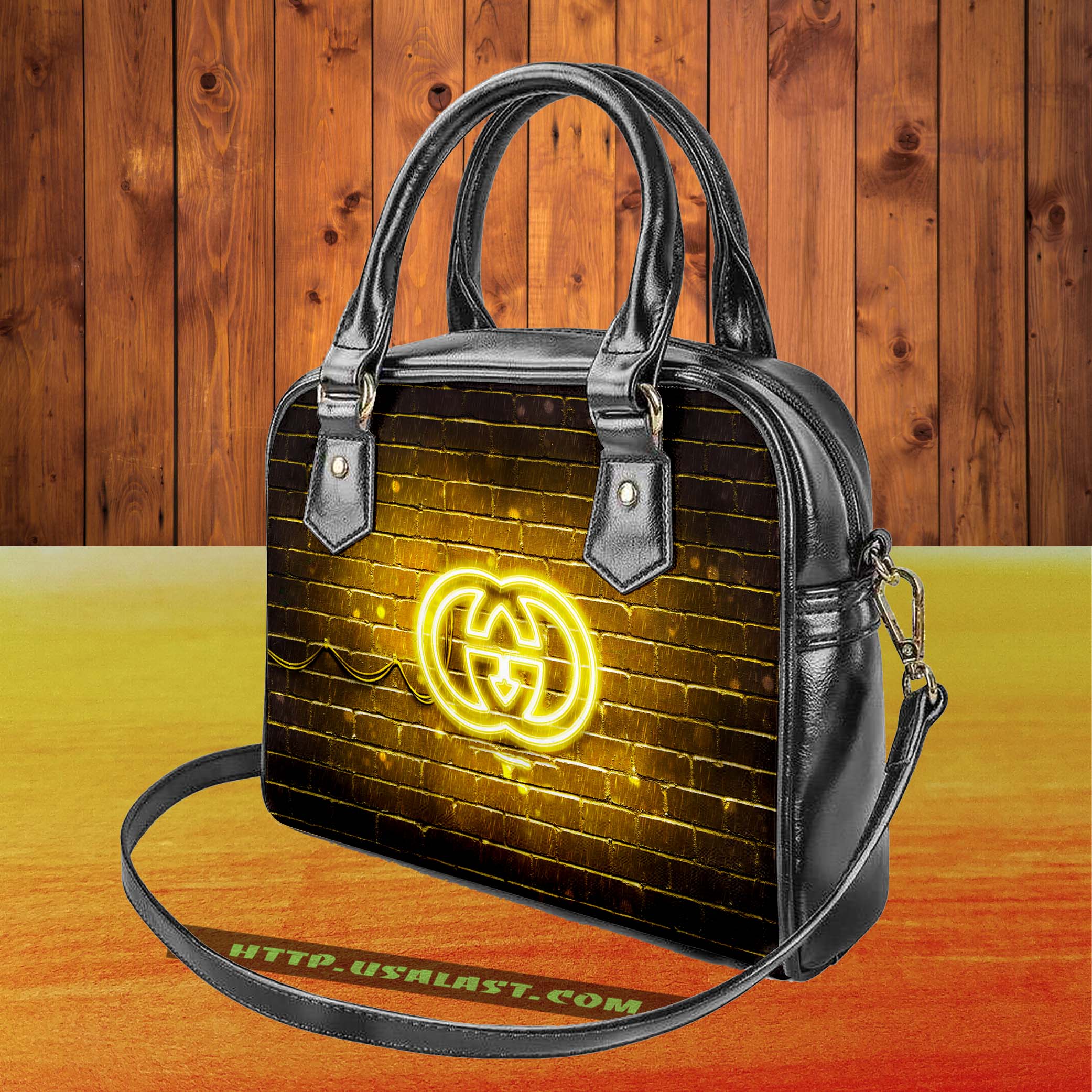Gucci Brand Logo Shoulder Handbag V21 – Hothot