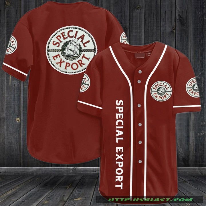 Special Export Beer Baseball Jersey Shirt – Hothot