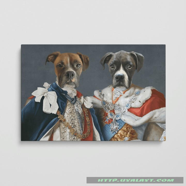 The Rulers Custom Pets Image Poster Canvas Print – Hothot
