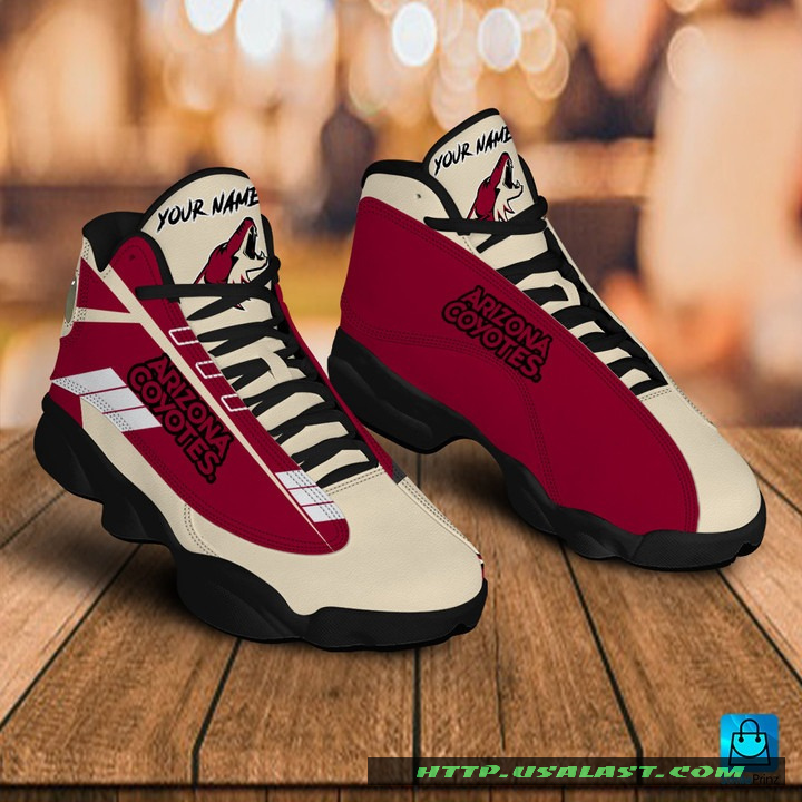 Personalised Arizona Coyotes Air Jordan 13 Shoes – Usalast