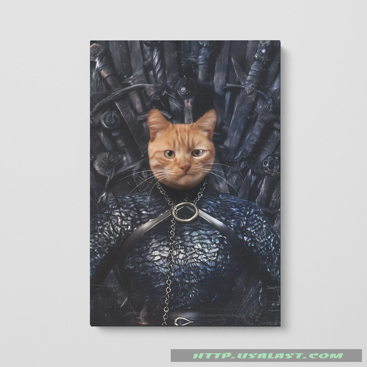 GOT The Lady Of The North Custom Image Pet Poster Canvas Print – Hothot