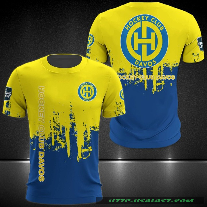 HC Davos National League 3D Hoodie T-Shirt – Hothot