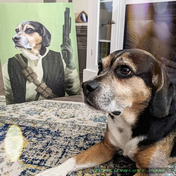 ftFkbwFq-T140322-021xxxPersonalized-Pet-Portraits-The-Gunner-Poster-And-Canvas-Print-1.jpg