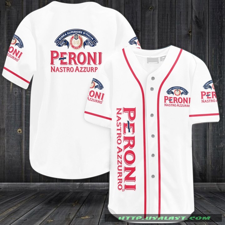 Peroni Nastro Azzurro Baseball Jersey Shirt – Hothot