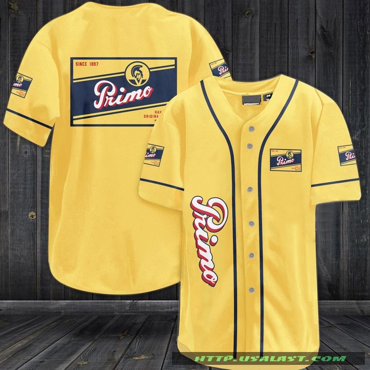 Primo Beer Baseball Jersey – Hothot