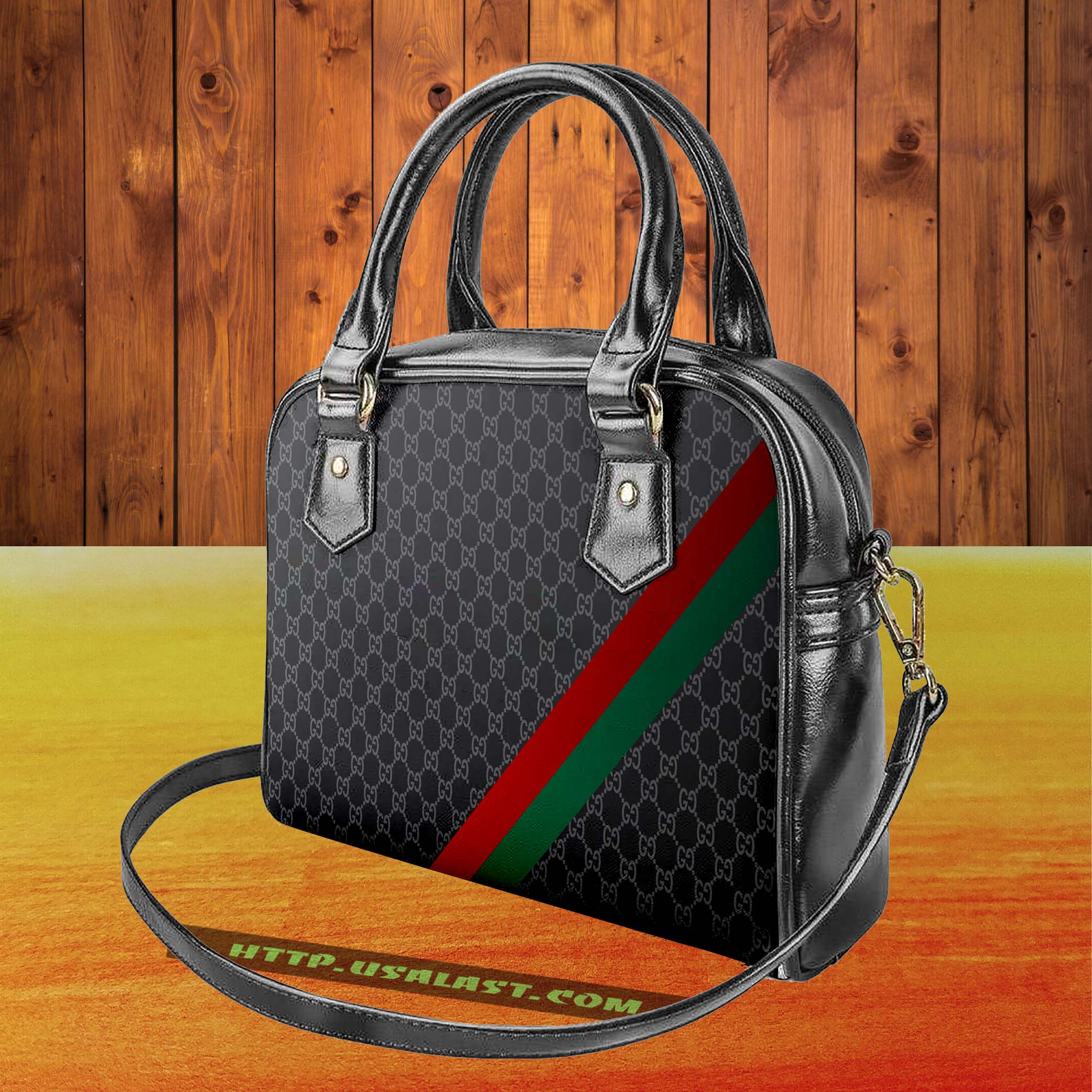 Gucci Logo Luxury Brand Shoulder Handbag V55 – Hothot