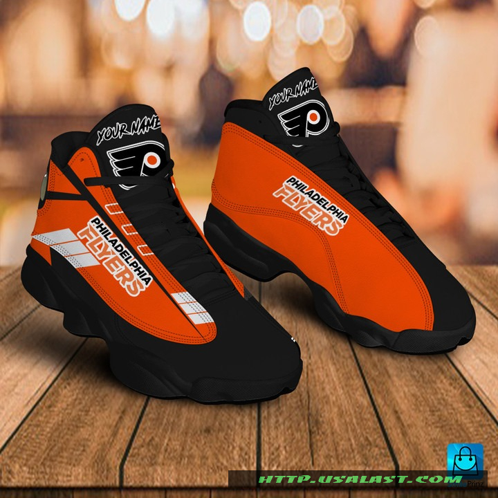 Personalised Philadelphia Flyers Air Jordan 13 Shoes – Usalast