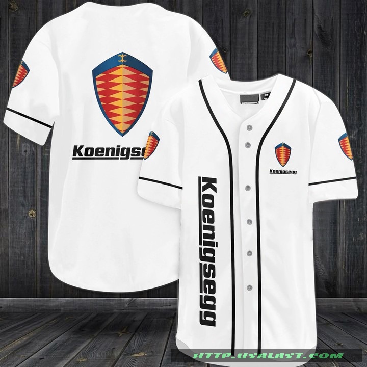 Koenigsegg Automotive AB Baseball Jersey Shirt – Hothot