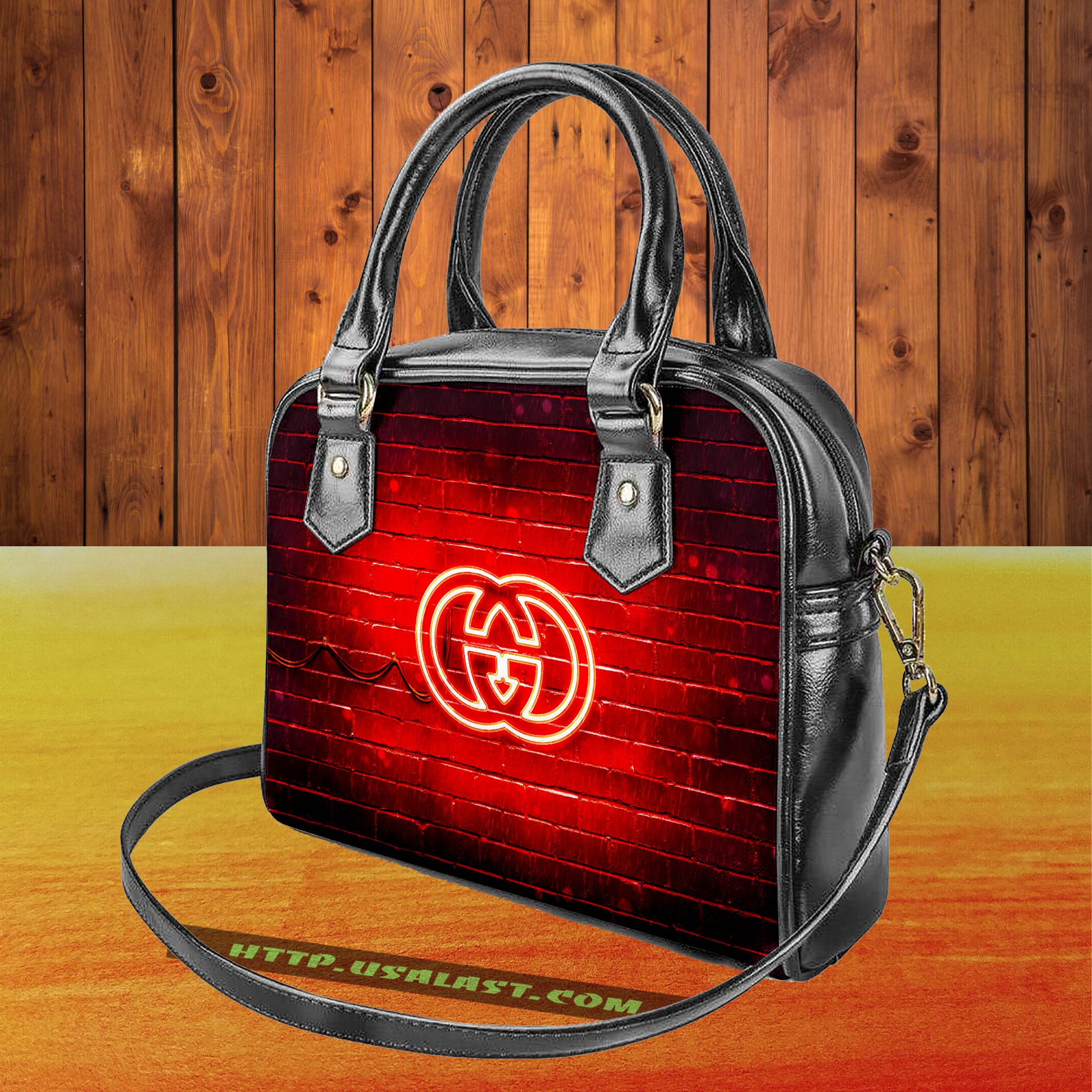 Gucci Brand Logo Shoulder Handbag V20 – Hothot