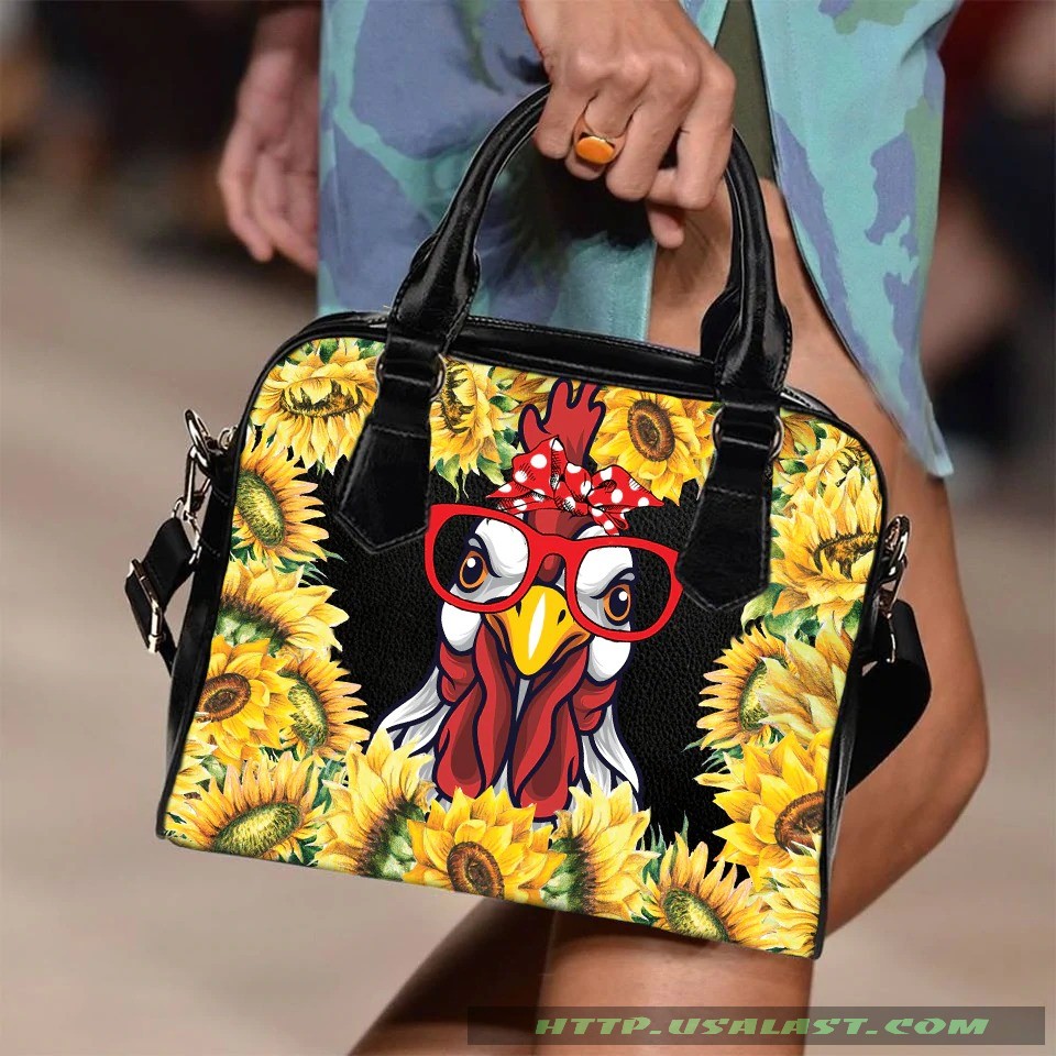 Chicken And Sunflower Shoulder Handbag – Hothot