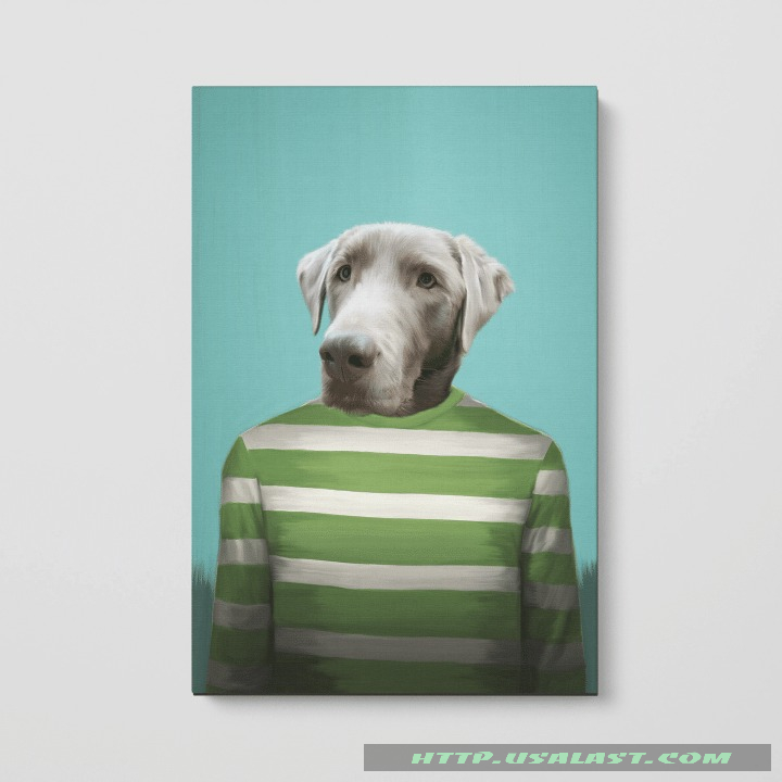 The Green Candy Cane Personalized Pet Poster Canvas – Hothot