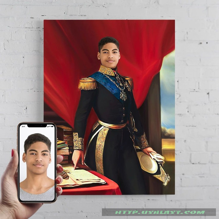 Personalized Portrait The Young General Poster Canvas Print – Hothot