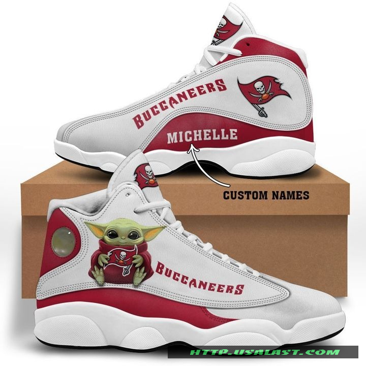 Personalised Tampa Bay Buccaneers Baby Yoda Air Jordan 13 Shoes – Usalast