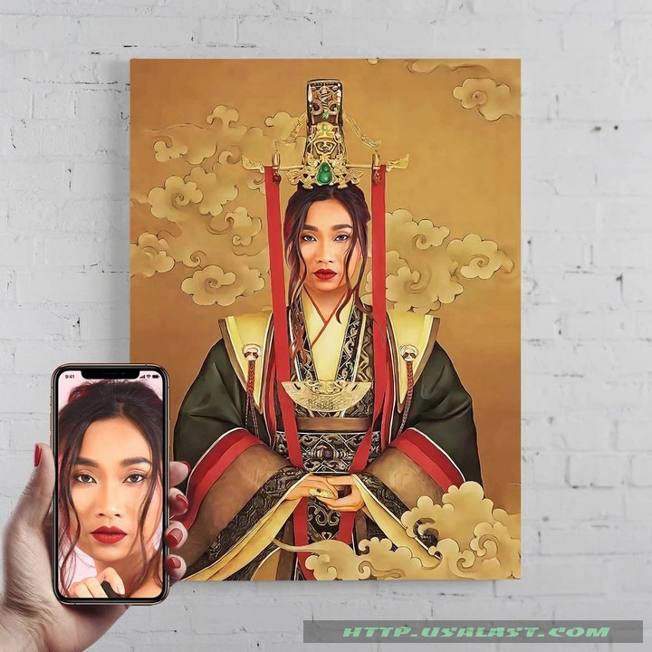 The Empress Personalized Female Portrait Poster Canvas Print – Hothot