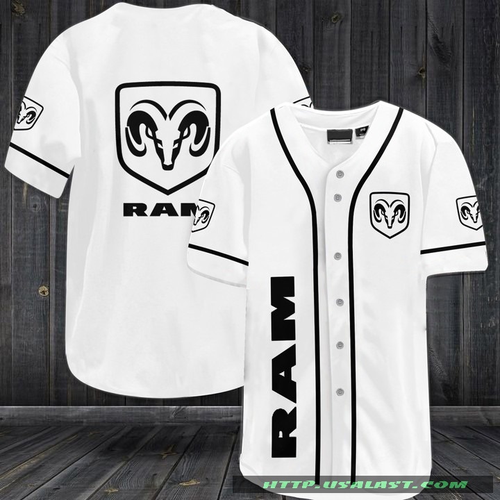 RAM Trucks Baseball Jersey Shirt – Hothot