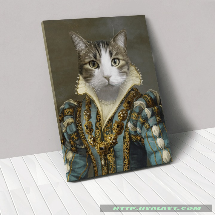 The Sapphire Queen Personalized Pet Poster Canvas – Hothot