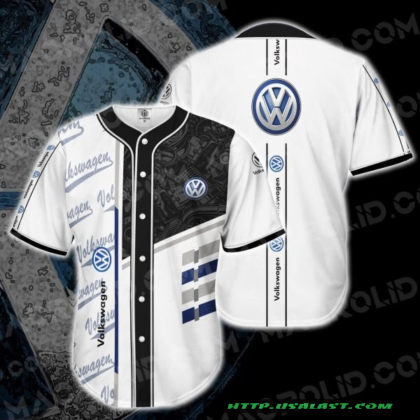 Volkswagen Automotive Engine Baseball Jersey Shirt – Hothot