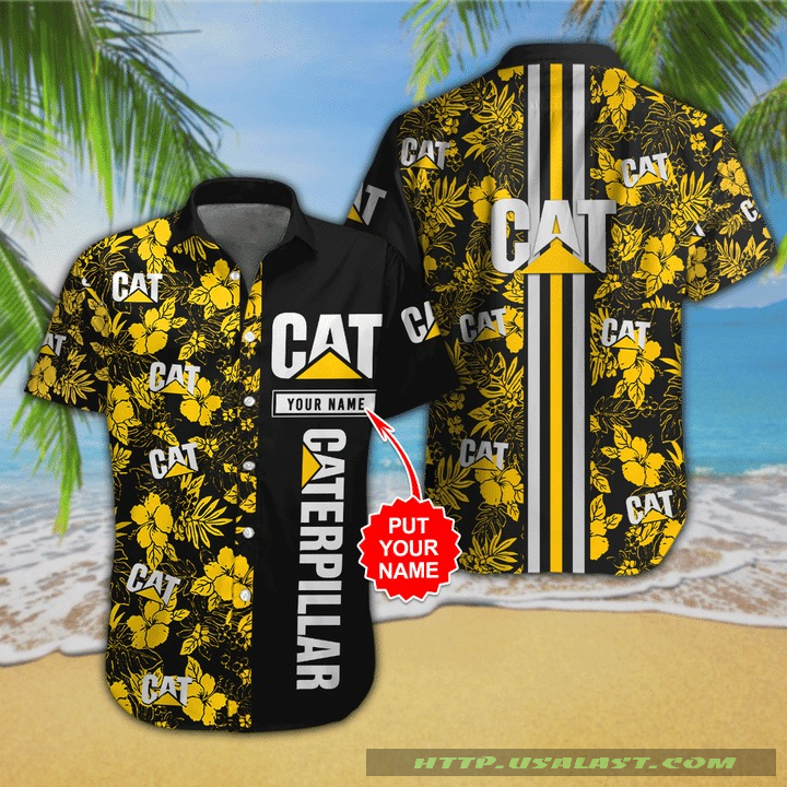 Caterpillar Aloha Custom Name Hawaiian Shirt – Hothot