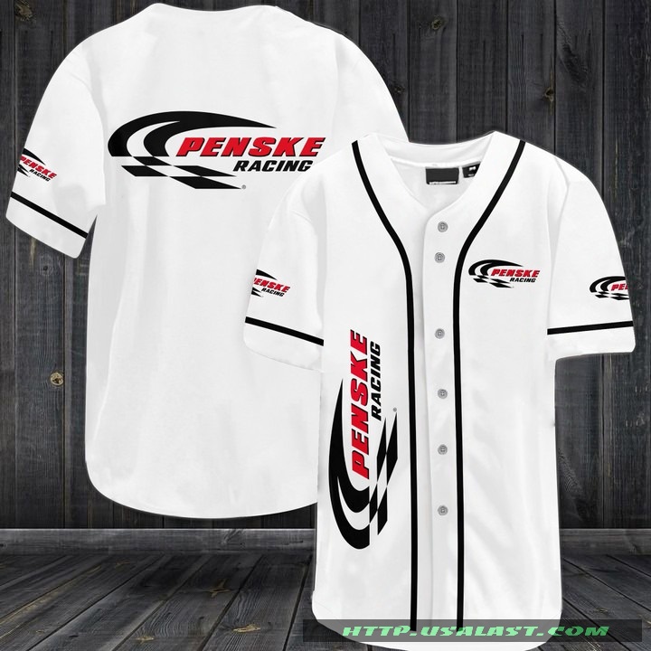 Penske Racing Team Baseball Jersey Shirt – Hothot