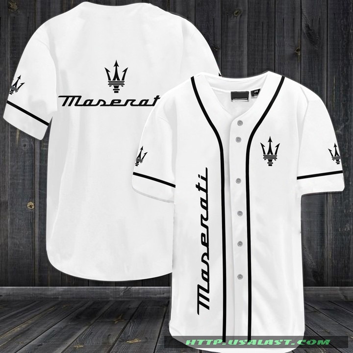 Maserati Baseball Jersey Shirt – Hothot