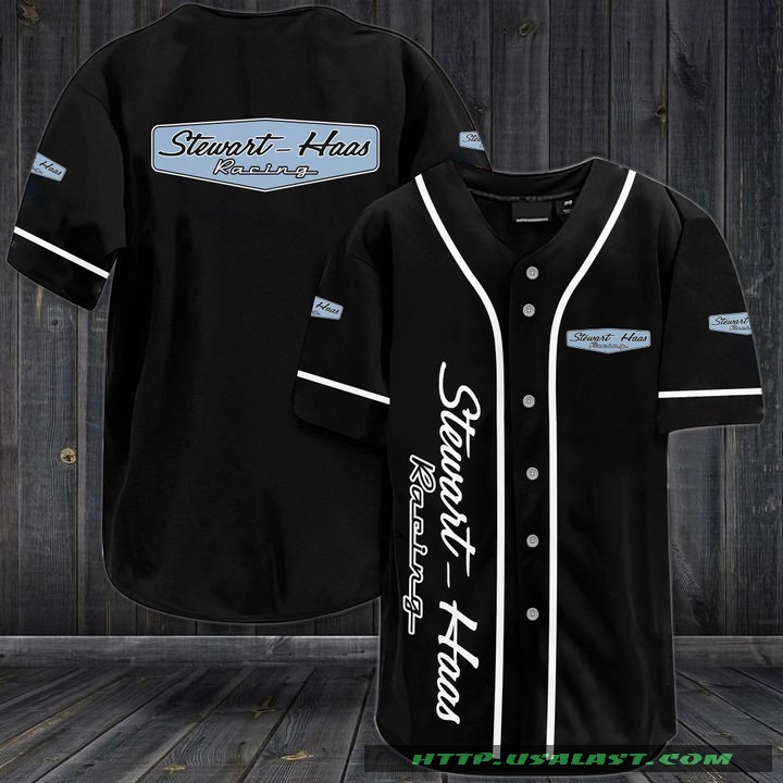 Stewart-Haas Racing Team Baseball Jersey Shirt – Hothot