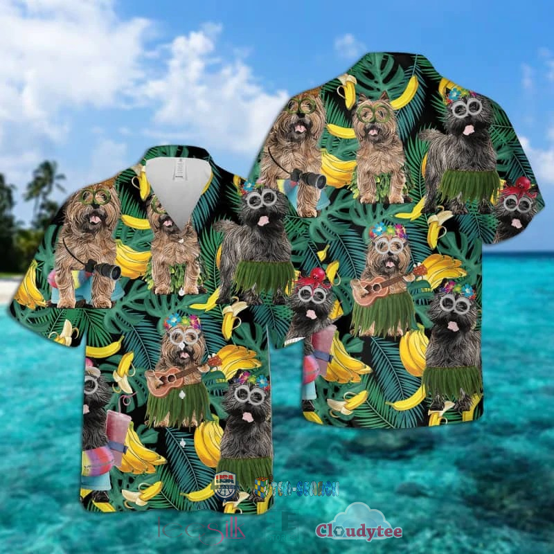 Cairn Terrier Banana Tropical Hawaiian Shirt – Hothot