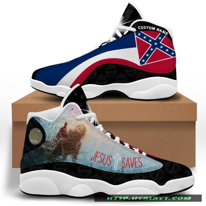 Personalized Jesus Saves Mississippi Air Jordan 13 Sneakers Shoes – Usalast