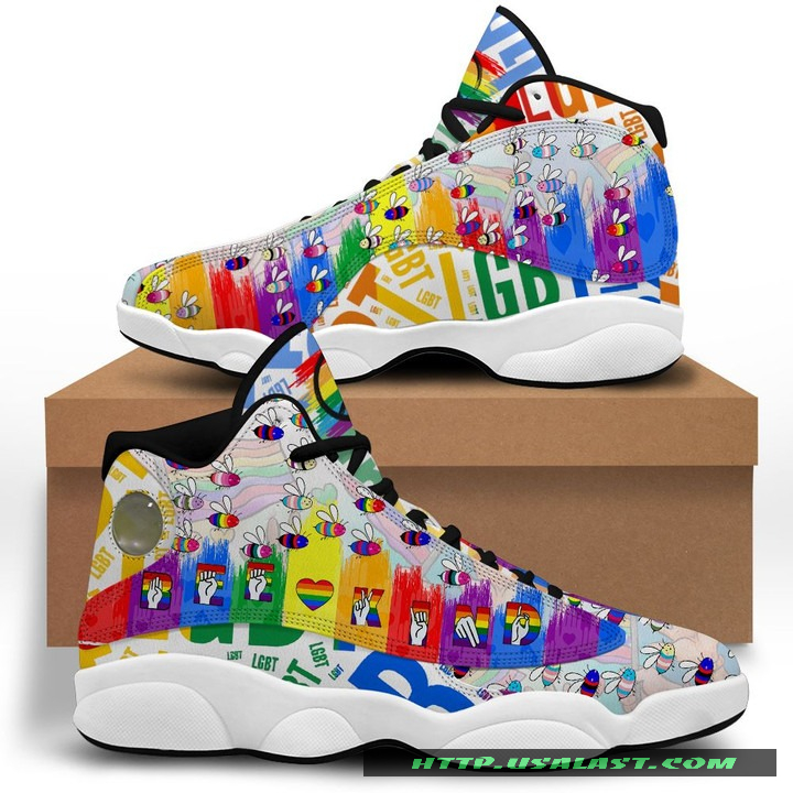 Bee Kind LGBT Air Jordan 13 Shoes Sneaker – Usalast