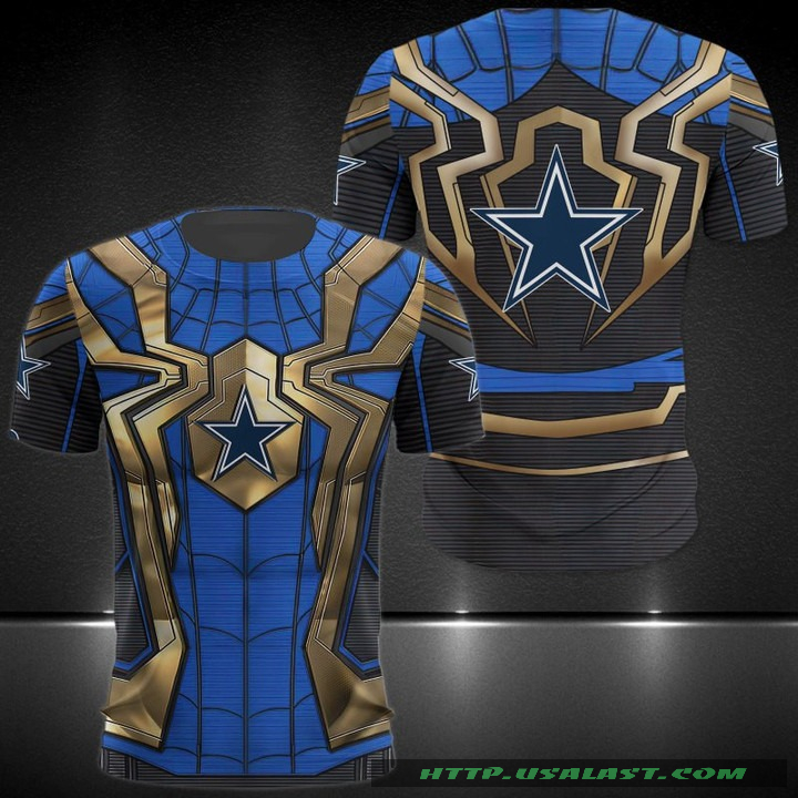 Dallas Cowboys Spider Man 3D Hoodie Sweatshirt T-Shirt – Hothot